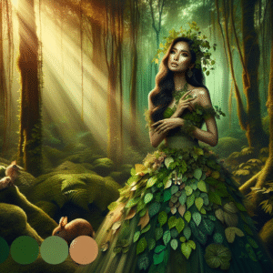 Whispers of the Forest: A Portrait Series